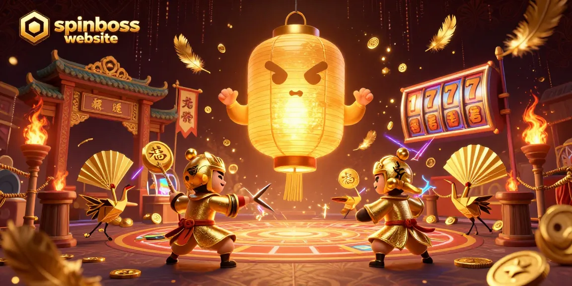 Bet on vibrant slots at the spinboss website, featuring a colorful casino ambiance.